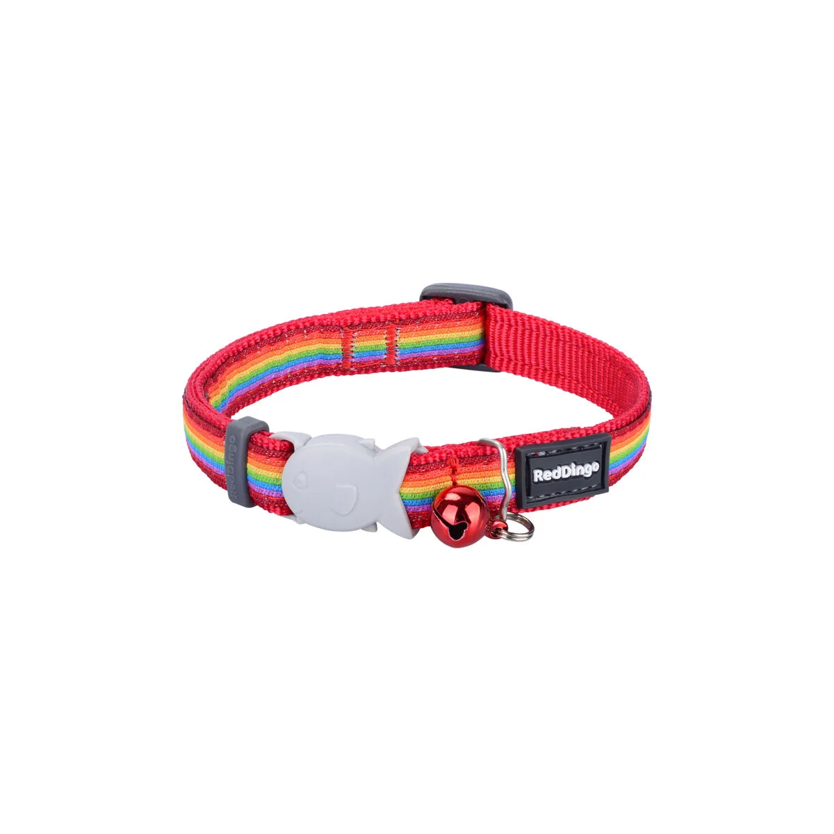 COLLAR PARA PERRO RED DINGO STYLE RAINBOW 41-63 CM