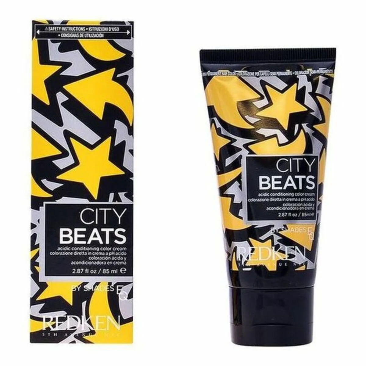 COLORACIÓN SEMIPERMANENTE CITY BEATS REDKEN CITY BEATS YELLOW CAB 85 ML