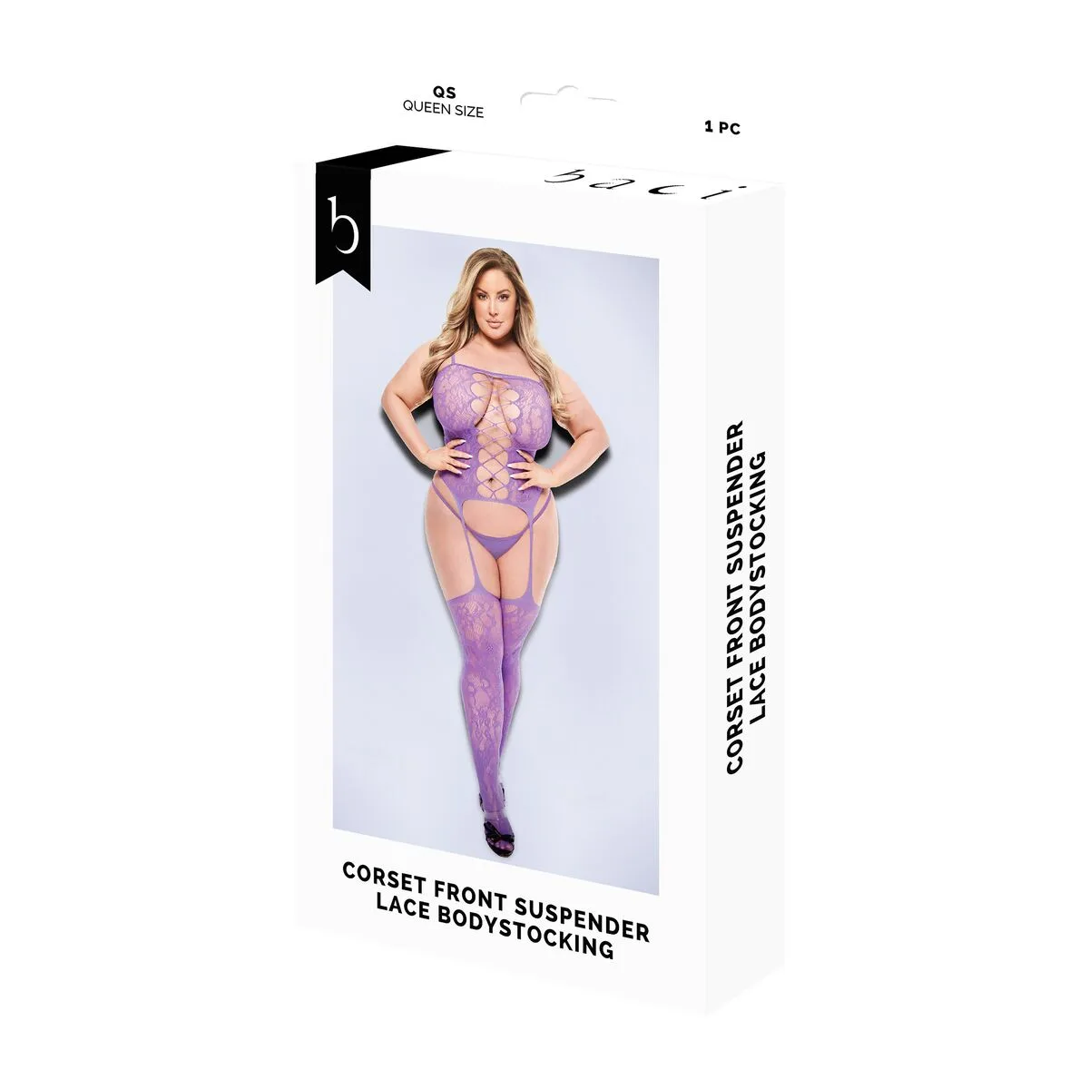MONO DE MUJER BACI LINGERIE BODYSTOCKING (QUEEN)