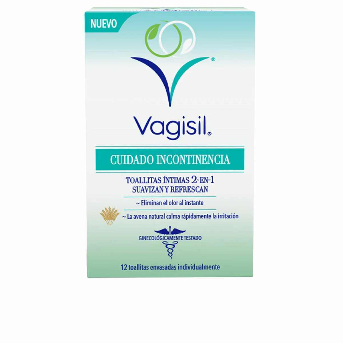 COMPRESAS PARA INCONTINENCIA VAGISIL 12 UNIDADES