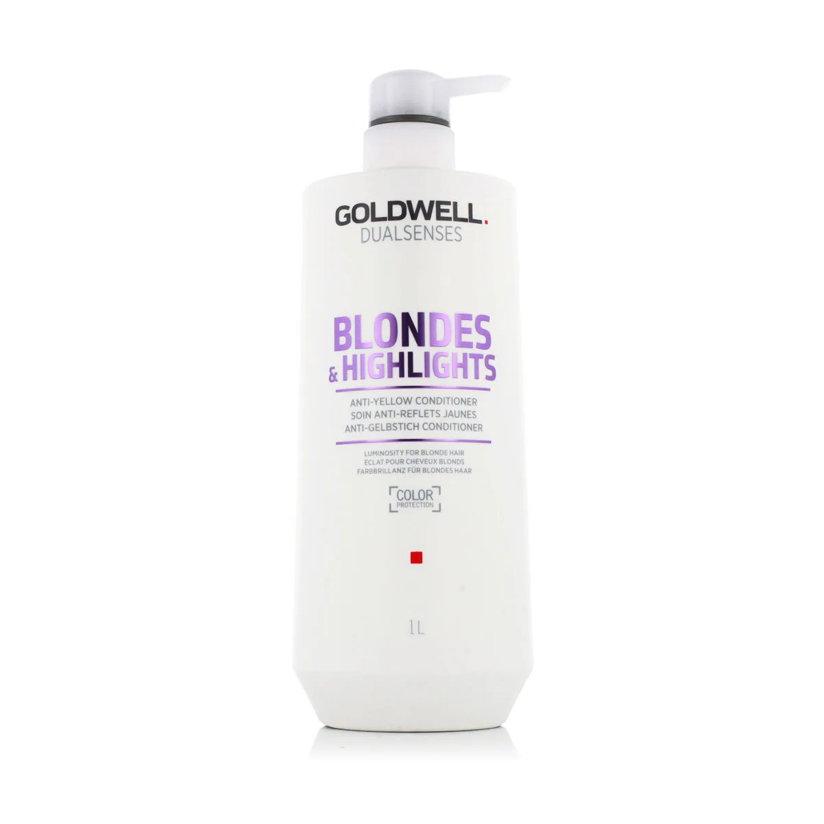ACONDICIONADOR MATIZANTE PARA CABELLOS RUBIOS GOLDWELL DUALSENSES BLONDES & HIGHLIGHTS 1 L