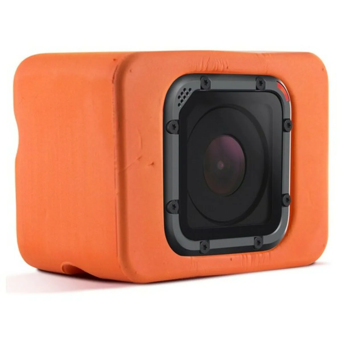 FUNDA DE ESPONJA FLOTANTE PARA GO PRO HERO 5 SESSION KSIX NARANJA
