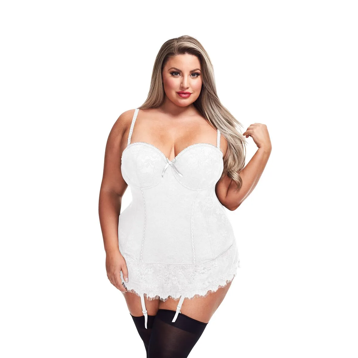 CORSÉ BACI LINGERIE BLANCO (3XL/4XL)