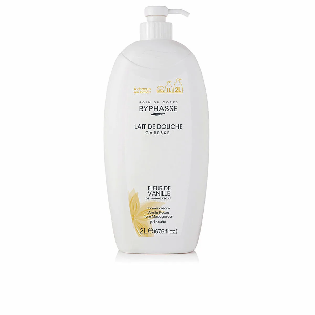 CREMA DE DUCHA BYPHASSE FLEUR DE VANILLE 2 L