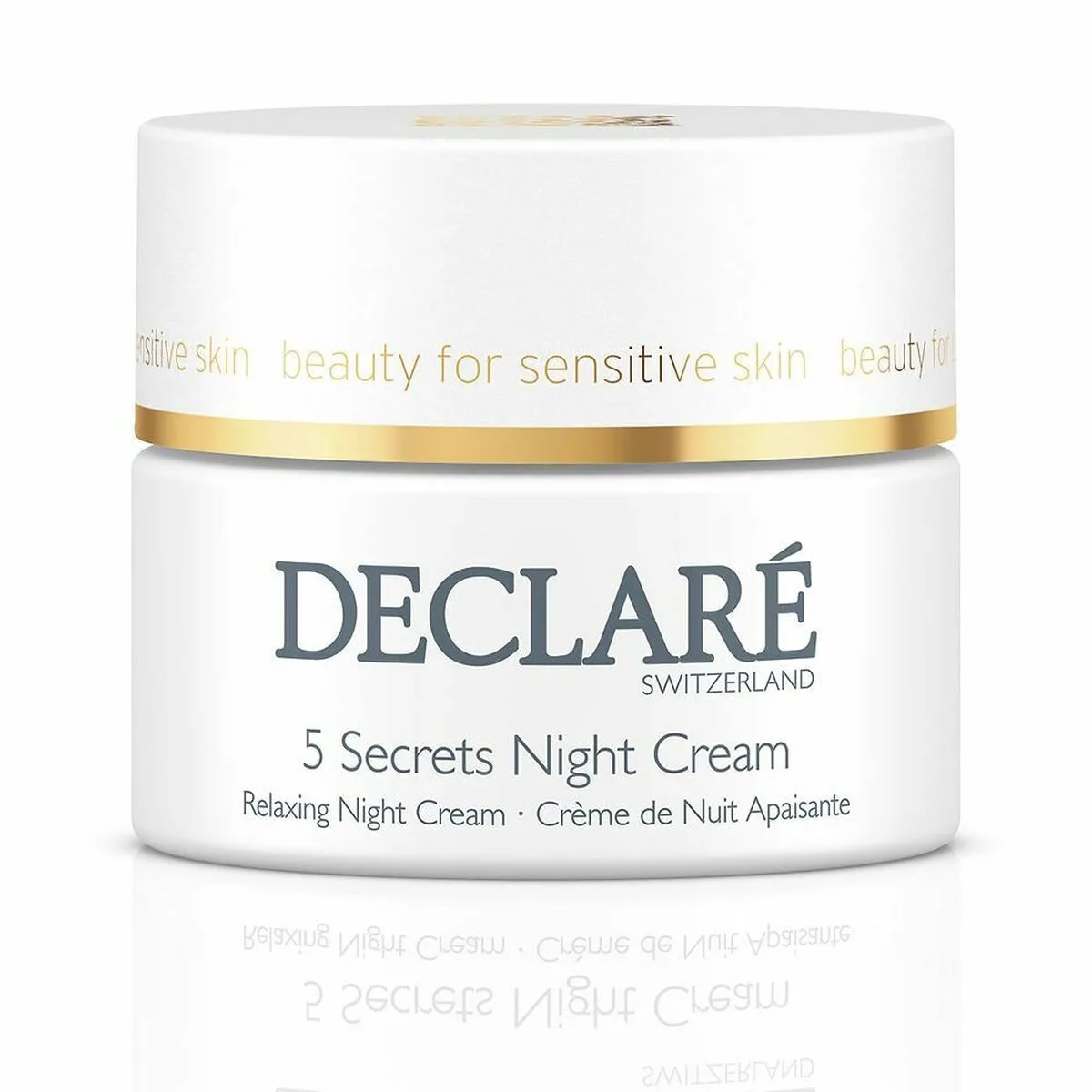 CREMA DE NOCHE DECLARÉ 5 SECRETS CALMANTE (50 ML)