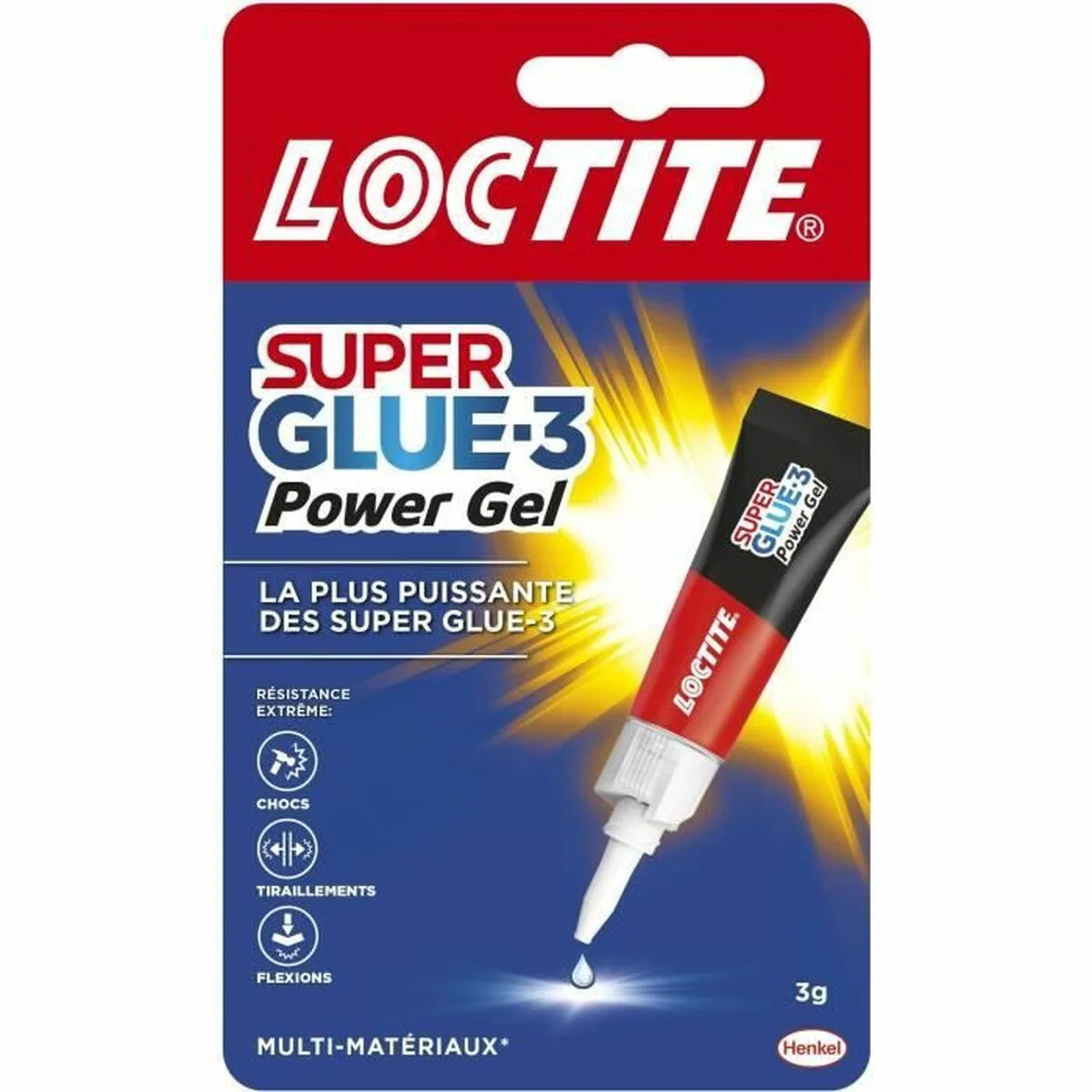 CIANOCRILATO LOCTITE SUPERGLUE-3 3 G