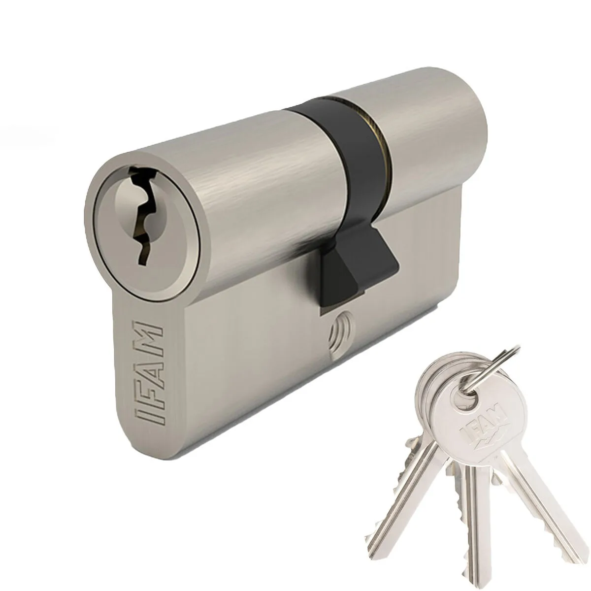 CILINDRO DE SEGURIDAD IFAM START STS3040 LATÓN ACERO 7,17 X 1,68 X 3,27 CM