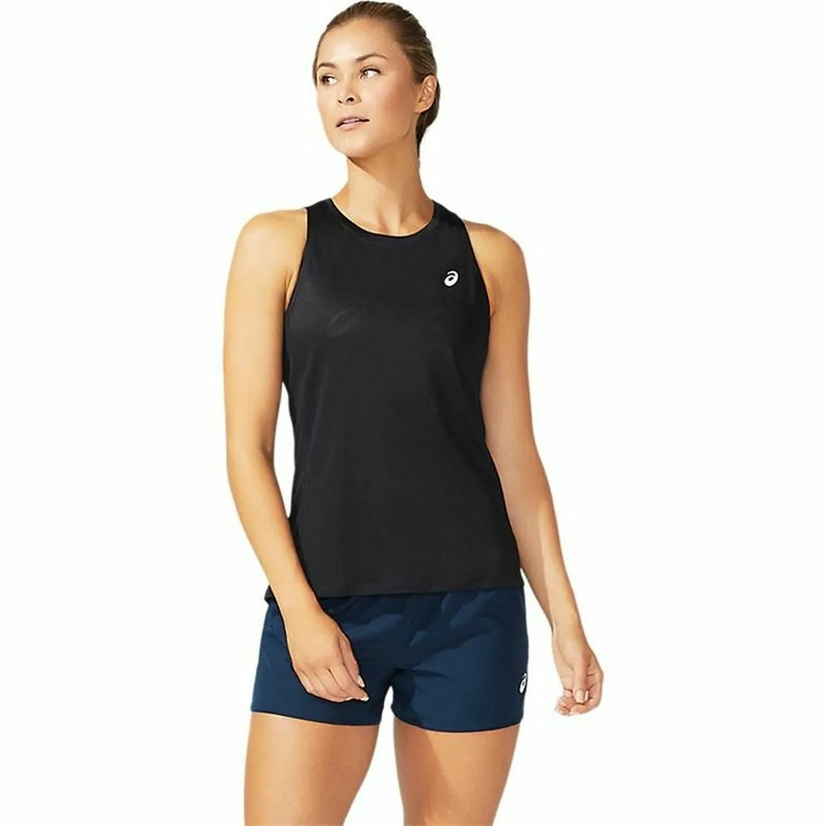 CAMISETA DE TIRANTES MUJER ASICS CORE NEGRO