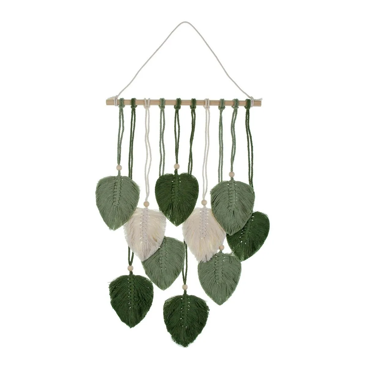 DECORACIÓN DE PARED VERSA VERDE HOJAS 90 X 40 CM