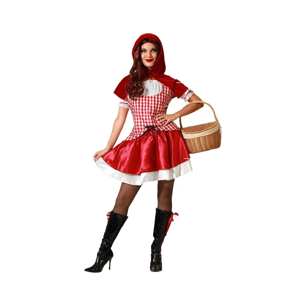 DISFRAZ PARA ADULTOS CAPERUCITA