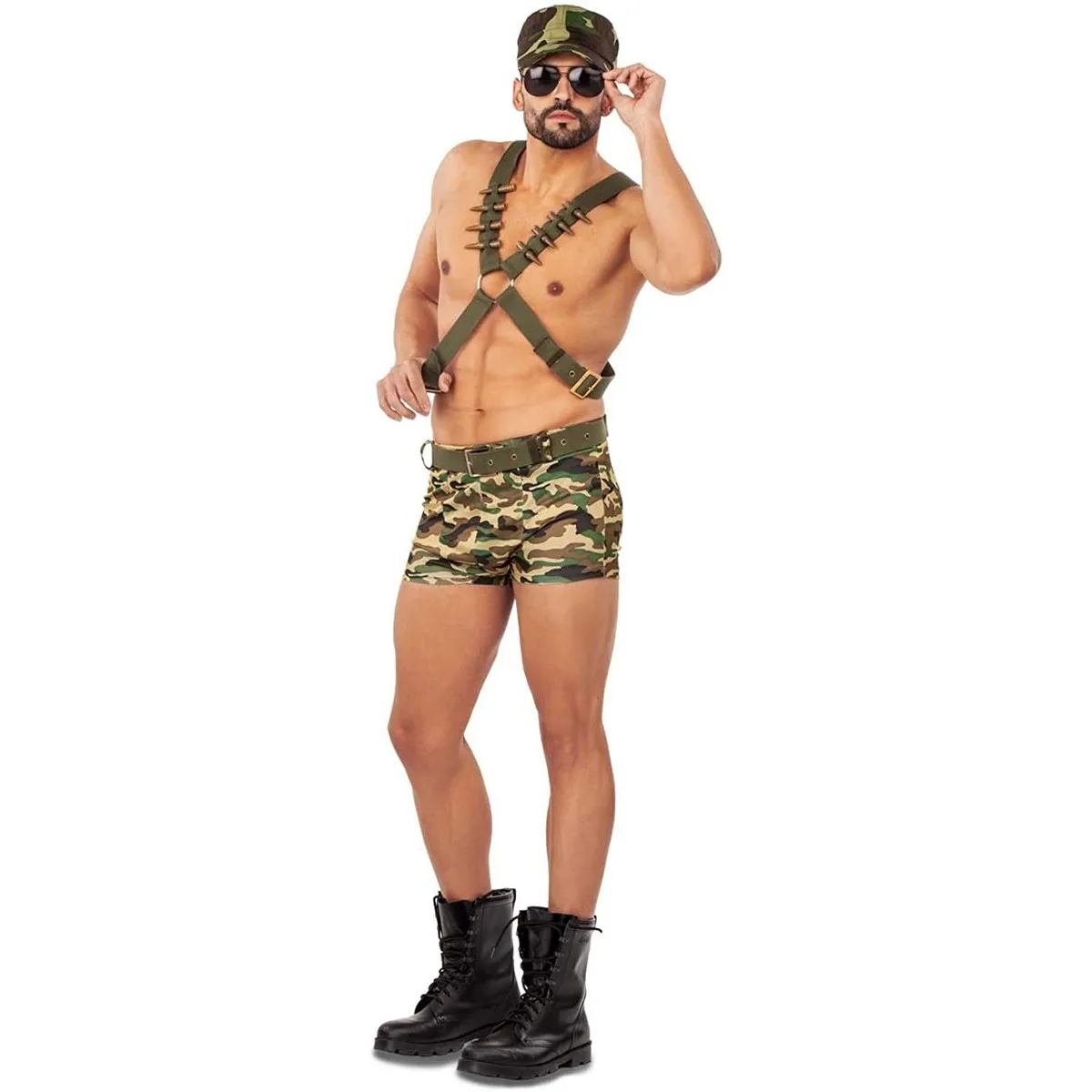 DISFRAZ PARA ADULTOS MY OTHER ME XL SOLDADO DE CAMUFLAJE