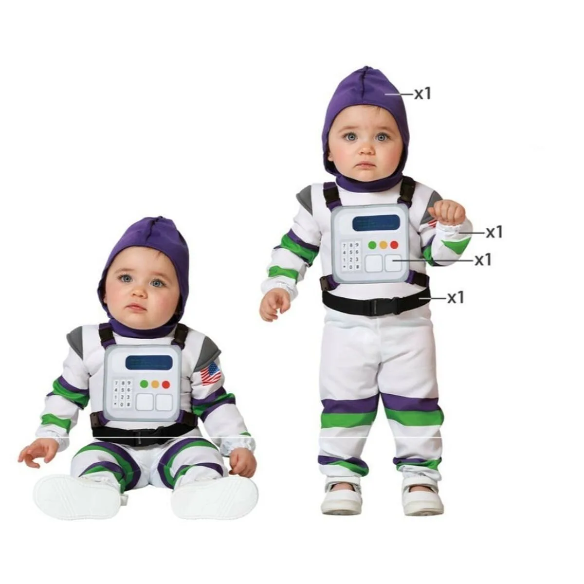 DISFRAZ PARA BEBÉS ASTRONAUTA