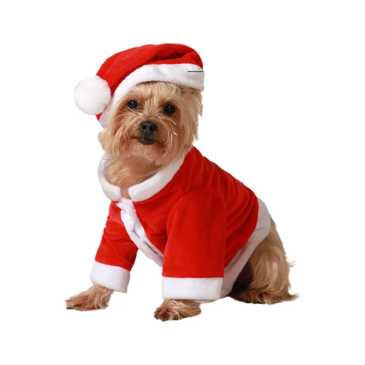DISFRAZ PARA PERRO PAPÁ NOEL