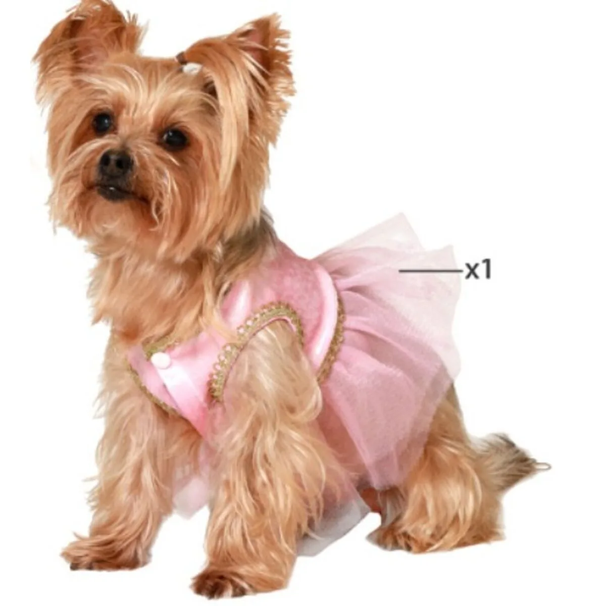 DISFRAZ PARA PERRO TALLA M BAILARINA BALLET
