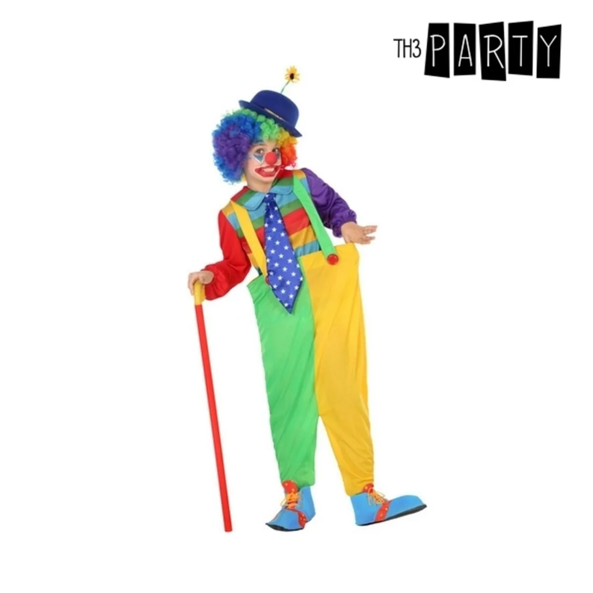 DISFRAZ PARA NIÑOS AMARILLO MULTICOLOR (3 PIEZAS)