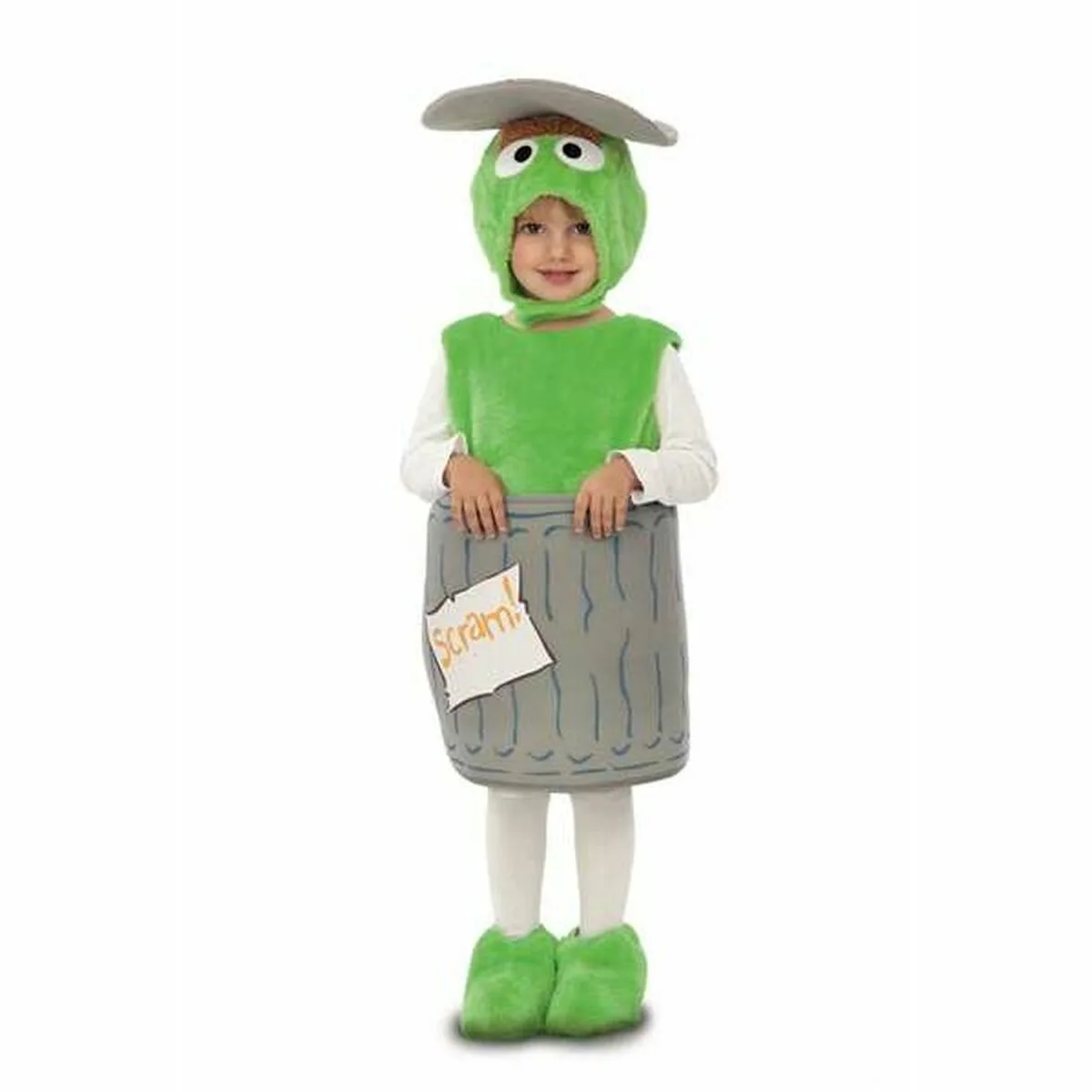 DISFRAZ PARA NIÑOS MY OTHER ME OSCAR THE GROUCH PELUCHE