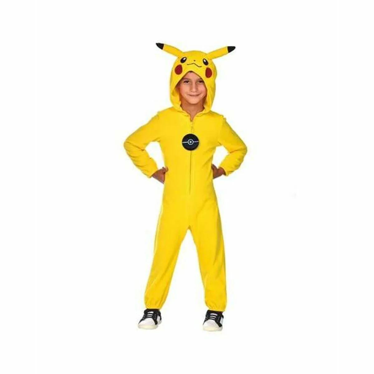 DISFRAZ PARA NIÑOS POKÉMON PIKACHU AMARILLO ROJO