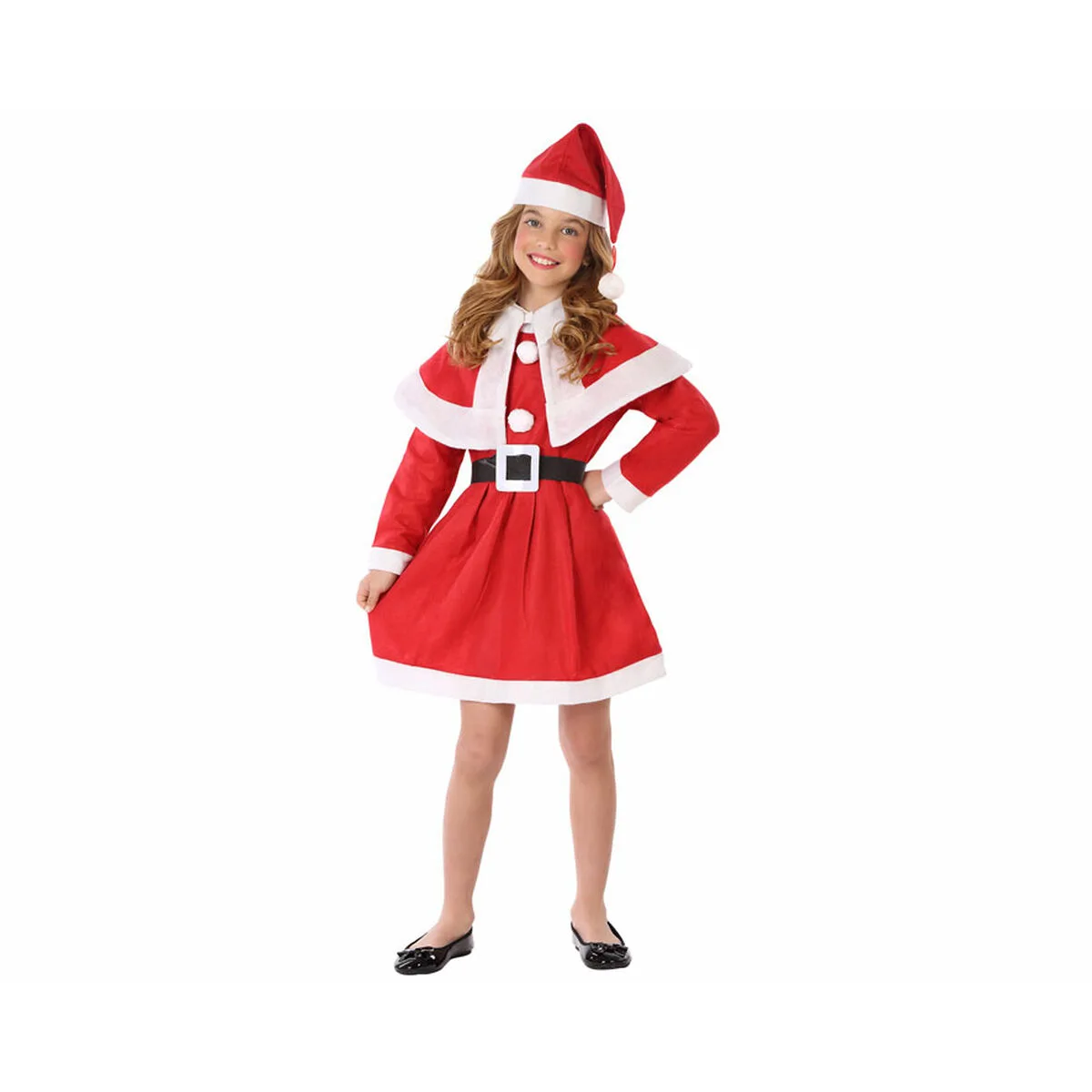 DISFRAZ PARA NIÑOS ROJO MAMÁ NOEL NAVIDAD NIÑA