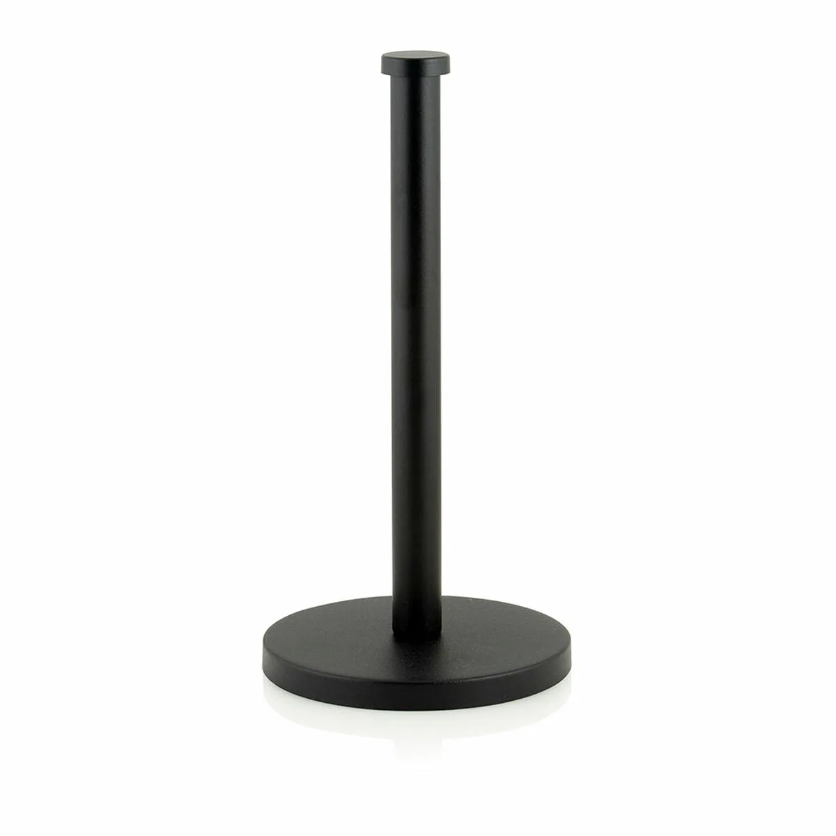 PORTARROLLO DE PAPEL DE COCINA ANDREA HOUSE CC70004 METAL NEGRO MATE Ø 16 X 32 CM