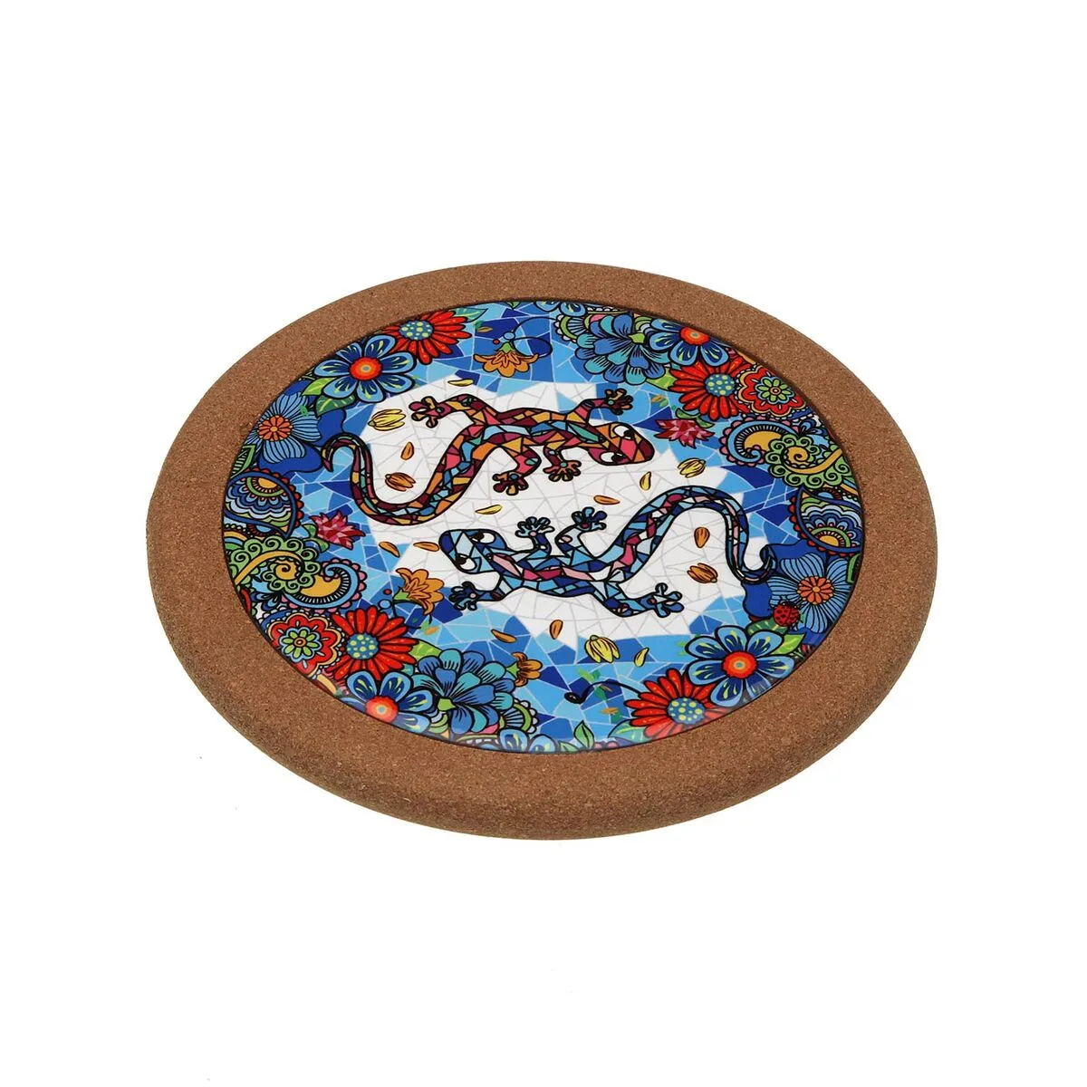 SALVAMANTEL VERSA CORCHO CERÁMICA SALAMANDRA 20 X 0,6 X 20 CM