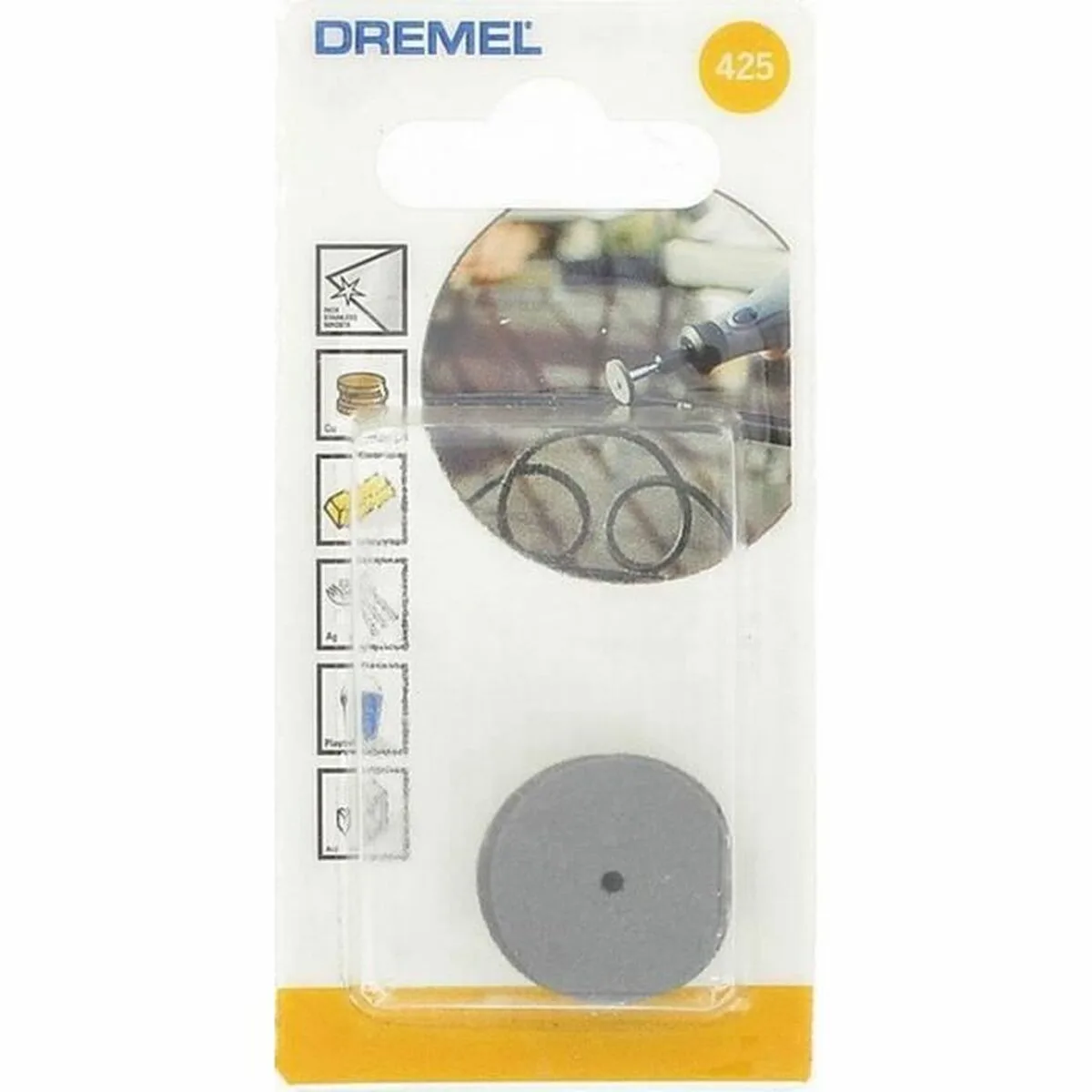 DISCO PARA PULIR DREMEL 425 (4 UNIDADES)