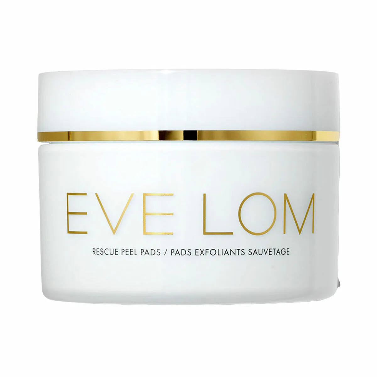 DISCOS DE ALGODÓN EVE LOM RESCUE EXFOLIANTE 60 UNIDADES