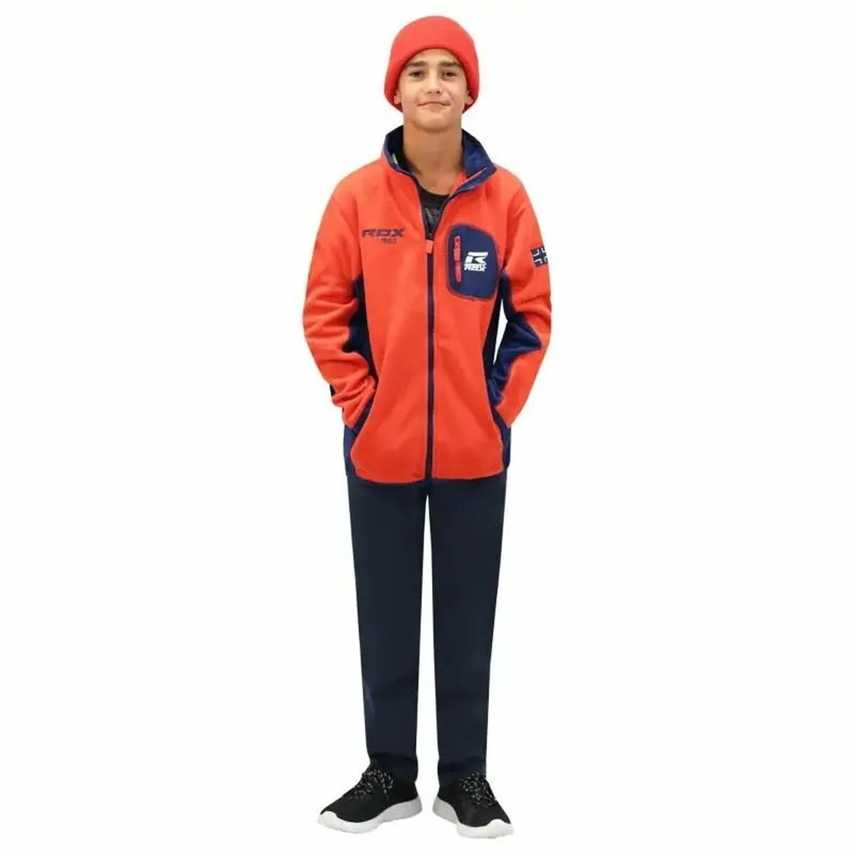 FORRO POLAR ROX R-AIRCRAFT ROJO NARANJA INFANTIL
