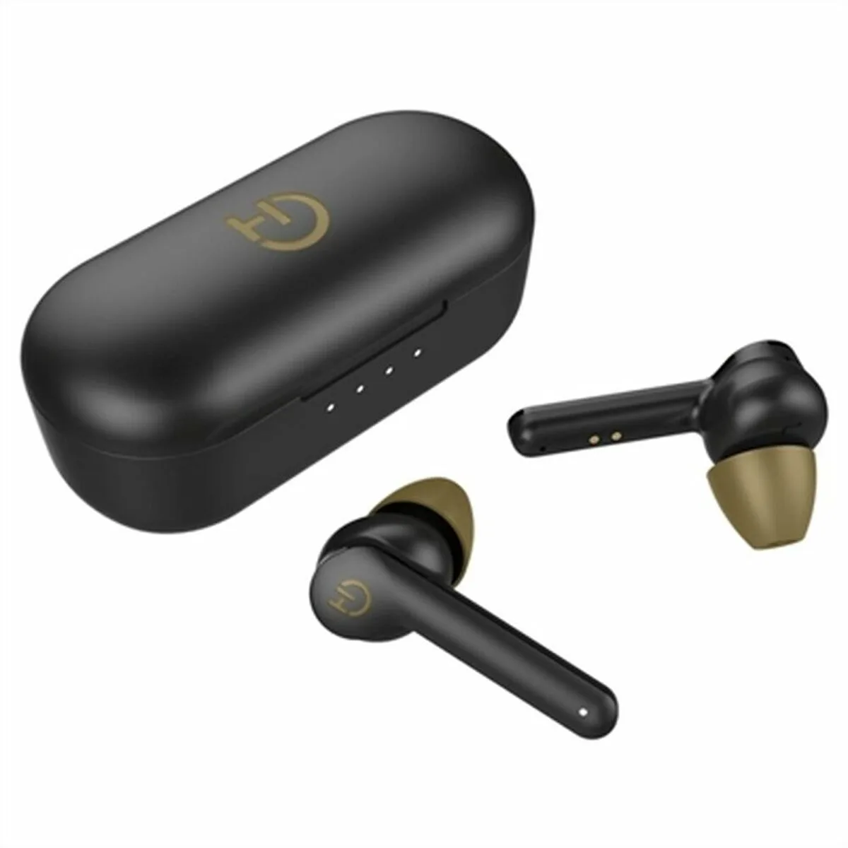 AURICULAR BLUETOOTH HIDITEC INT010007 NEGRO DORADO