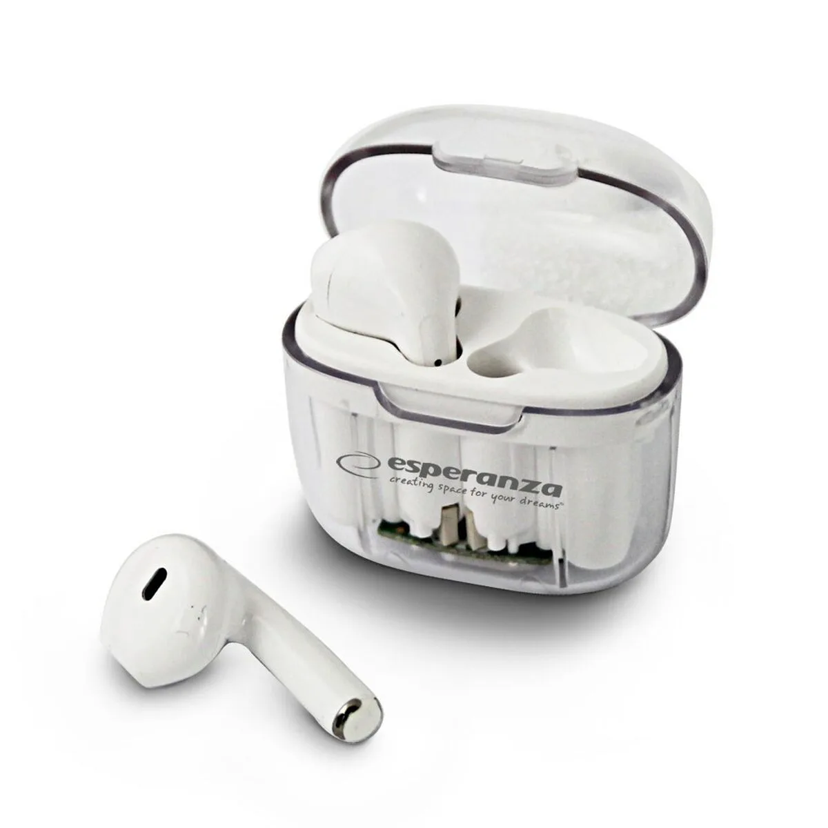 AURICULARES IN EAR BLUETOOTH ESPERANZA EH237W BLANCO