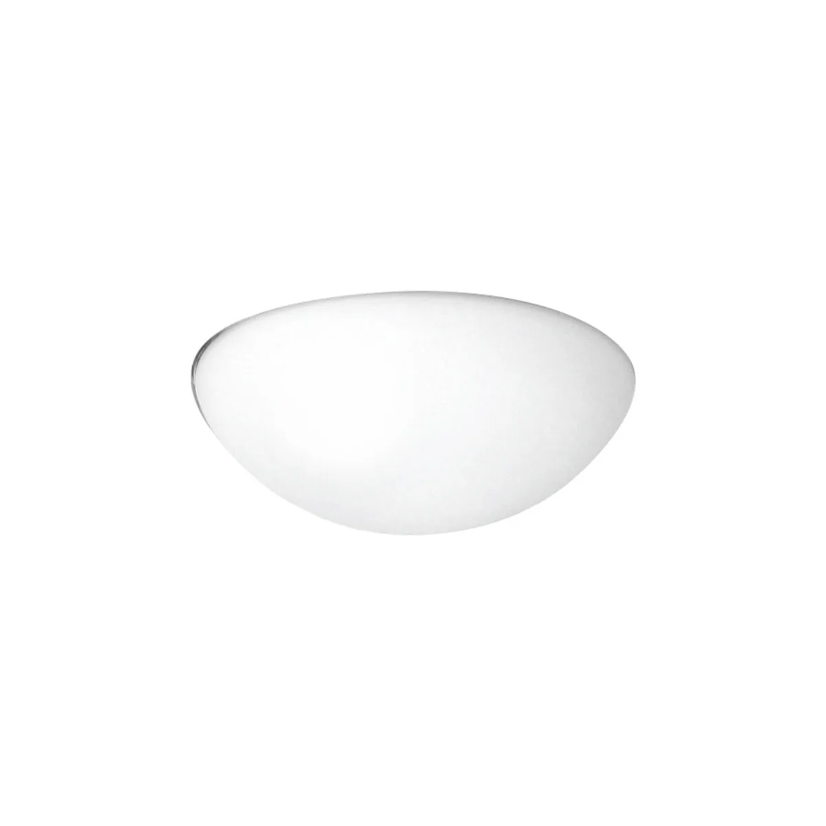 PANTALLA DE LÁMPARA EDM 33803-4 RECAMBIO CRISTAL BLANCO 18,5 CM