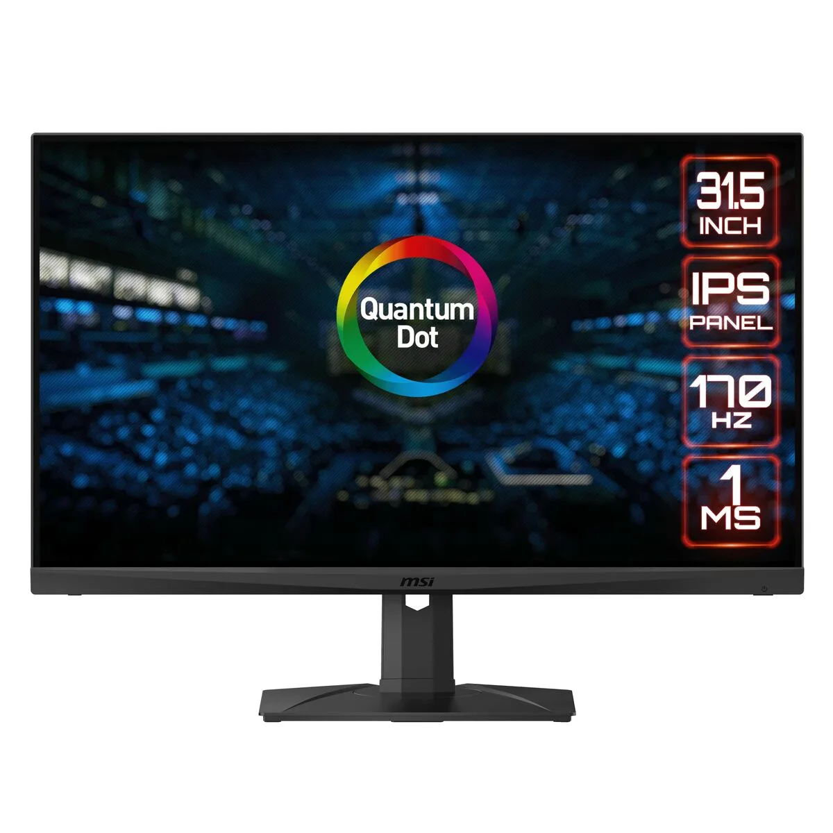 MONITOR MSI MAG321QR QD 32" IPS 170 HZ 31,5" NVIDIA G-SYNC