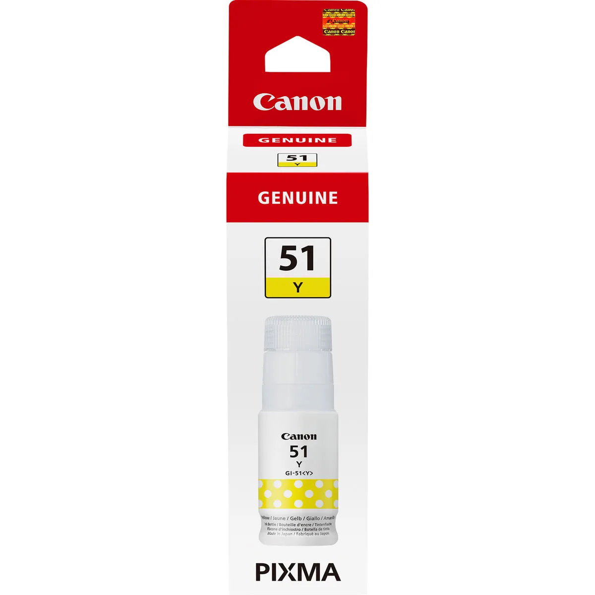 TINTA PARA RECARGAR CARTUCHOS CANON 4548C001 AMARILLO