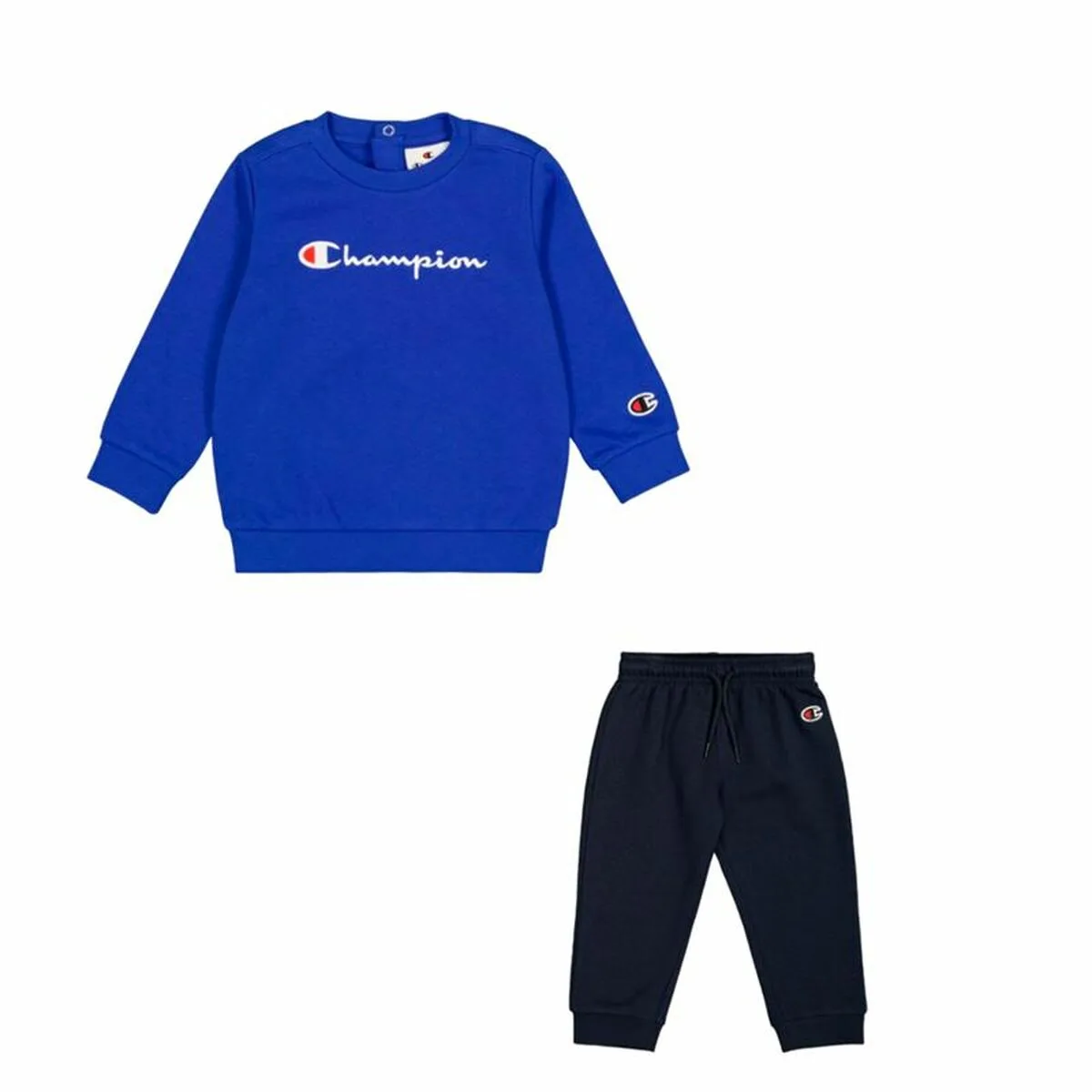 CONJUNTO DEPORTIVO PARA BEBÉ CHAMPION CREWNECK SUIT  AZUL