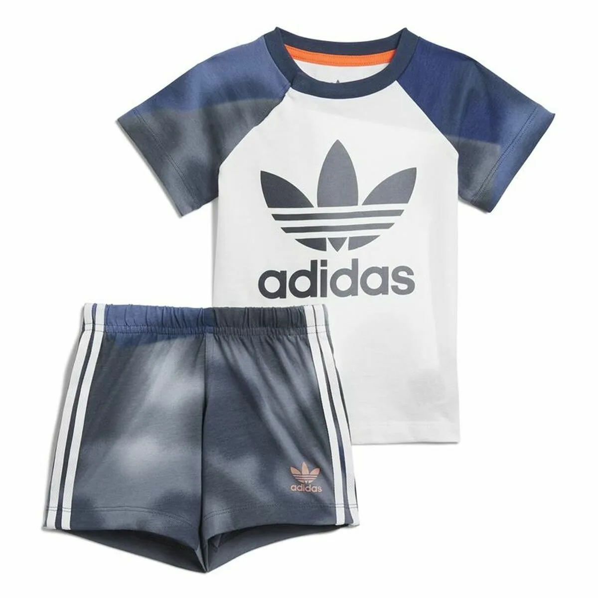 CONJUNTO DEPORTIVO PARA NIÑOS ADIDAS CAMOUFLAGE PRINT  BLANCO