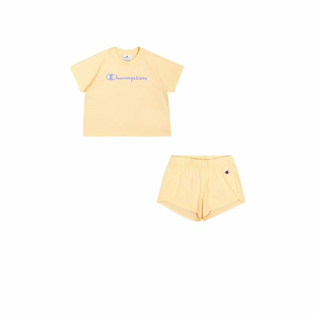 CONJUNTO DEPORTIVO PARA NIÑOS CHAMPION BEIGE