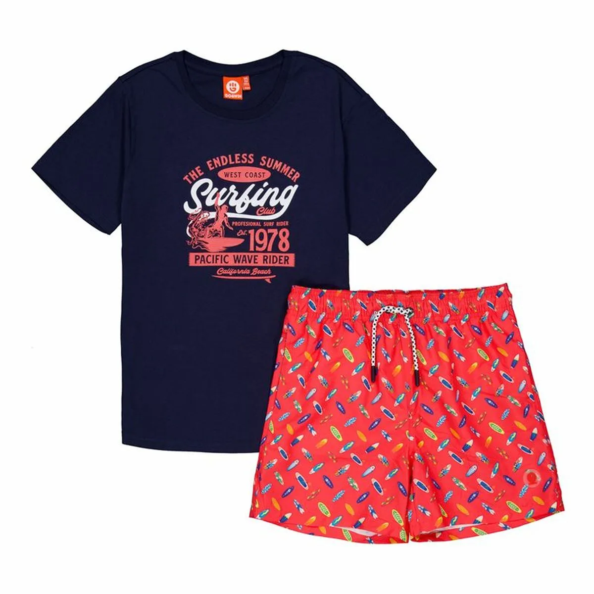 CONJUNTO DEPORTIVO PARA NIÑOS GO & WIN MINDANAO AZUL MARINO