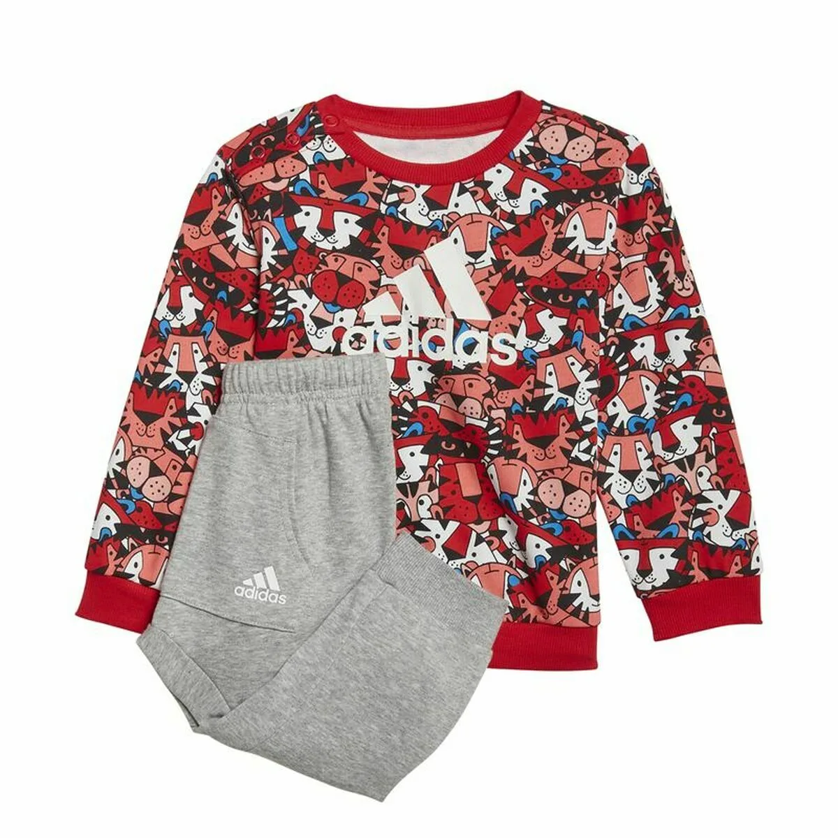 CONJUNTO DEPORTIVO PARA NIÑOS JOGGER ADIDAS ROJO