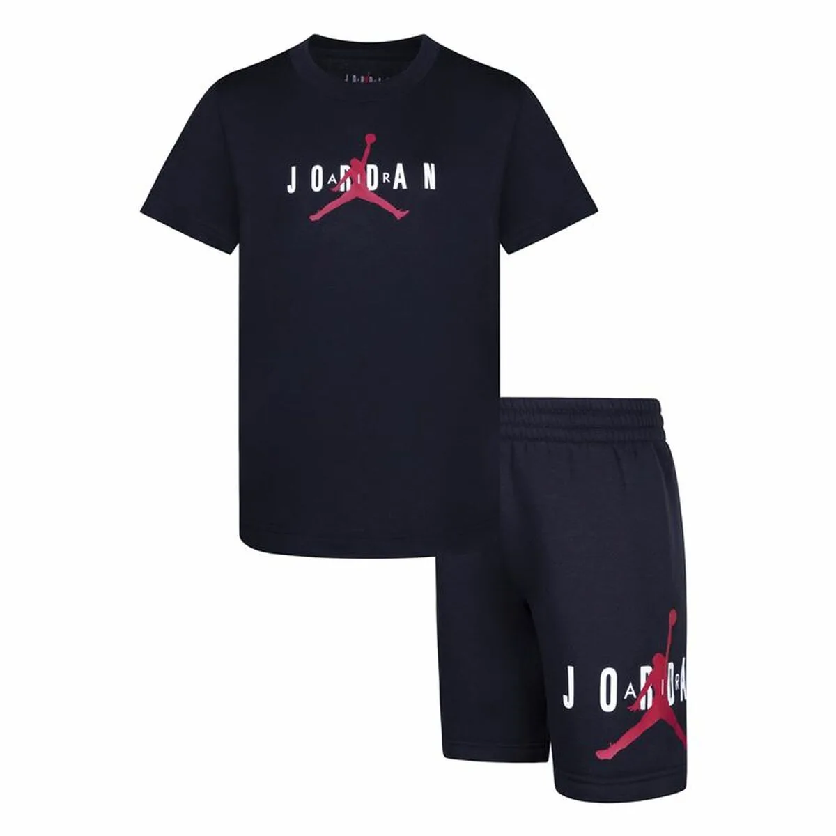 CONJUNTO DEPORTIVO PARA NIÑOS JORDAN NEGRO