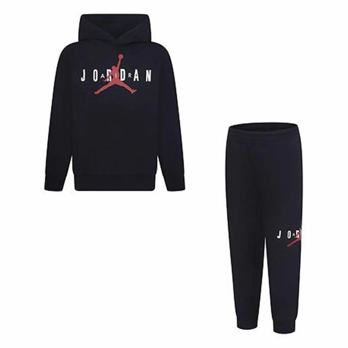 CONJUNTO DEPORTIVO PARA NIÑOS JORDAN SUSTAINABLE NEGRO