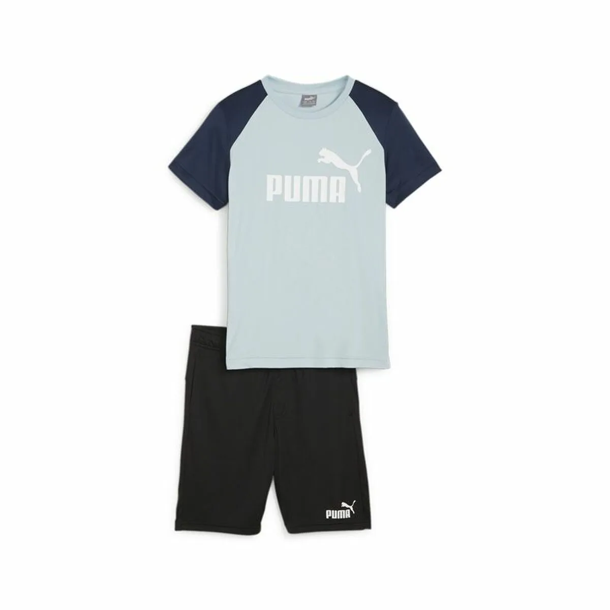 CONJUNTO DEPORTIVO PARA NIÑOS PUMA SHORT MULTICOLOR