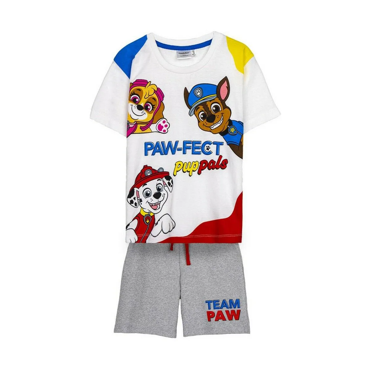 CONJUNTO DE ROPA THE PAW PATROL MULTICOLOR INFANTIL