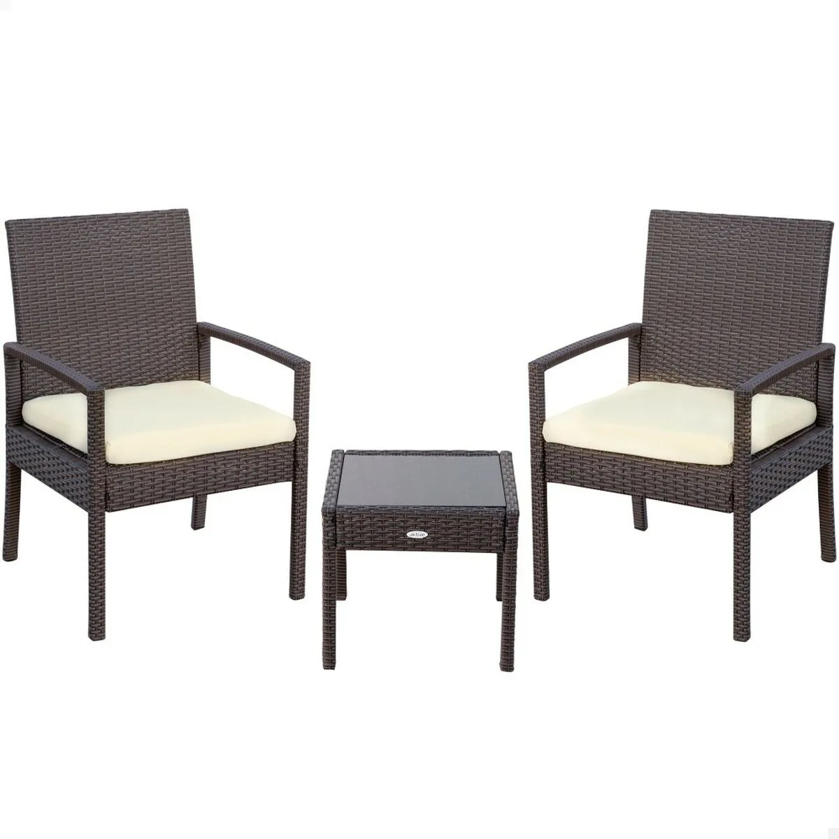 CONJUNTO DE MESA CON 2 SILLONES AKTIVE
