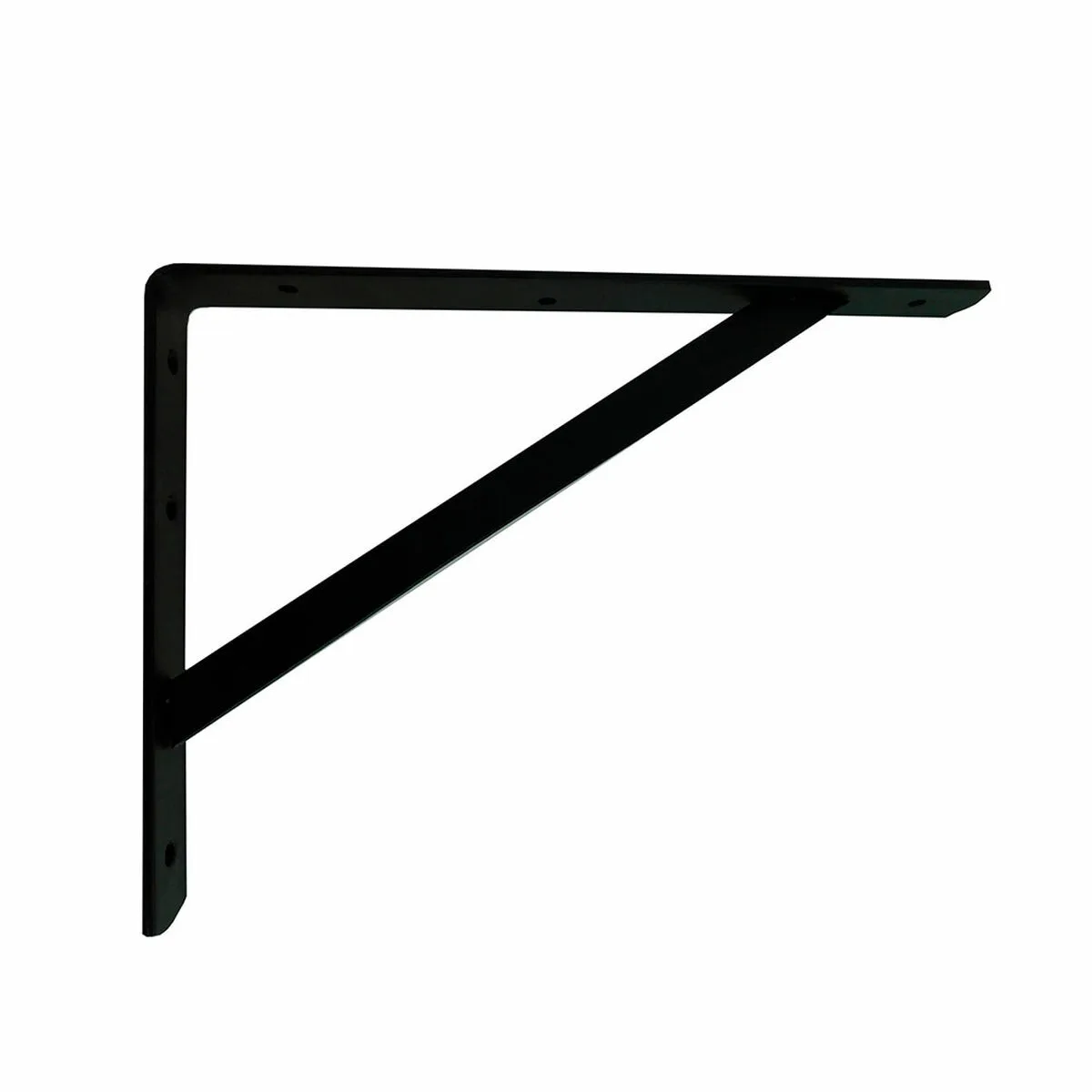 ESCUADRA DE ÁNGULO MICEL PLM04 NEGRO ACERO 30 X 22 CM