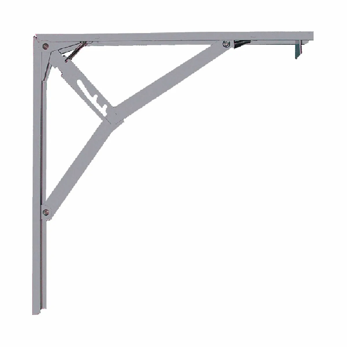 ESCUADRA DE ÁNGULO MICEL PLM06 BRILLANTE CROMADO 40 X 40 CM