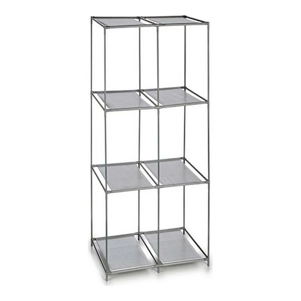 ESTANTERÍA KIPIT WR4325 GRIS METAL TELA PLÁSTICO