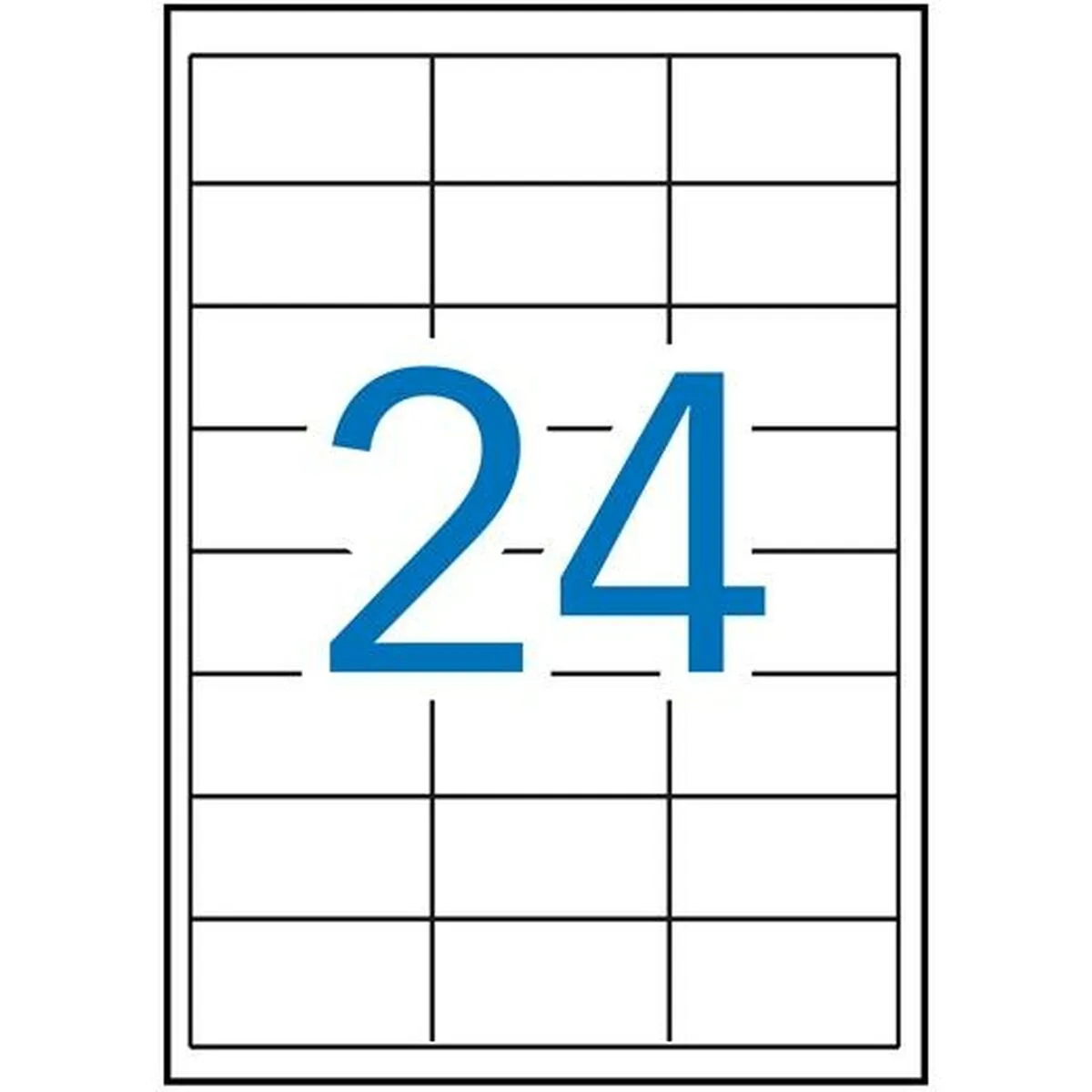 ETIQUETAS ADHESIVAS APLI 01263 BLANCO