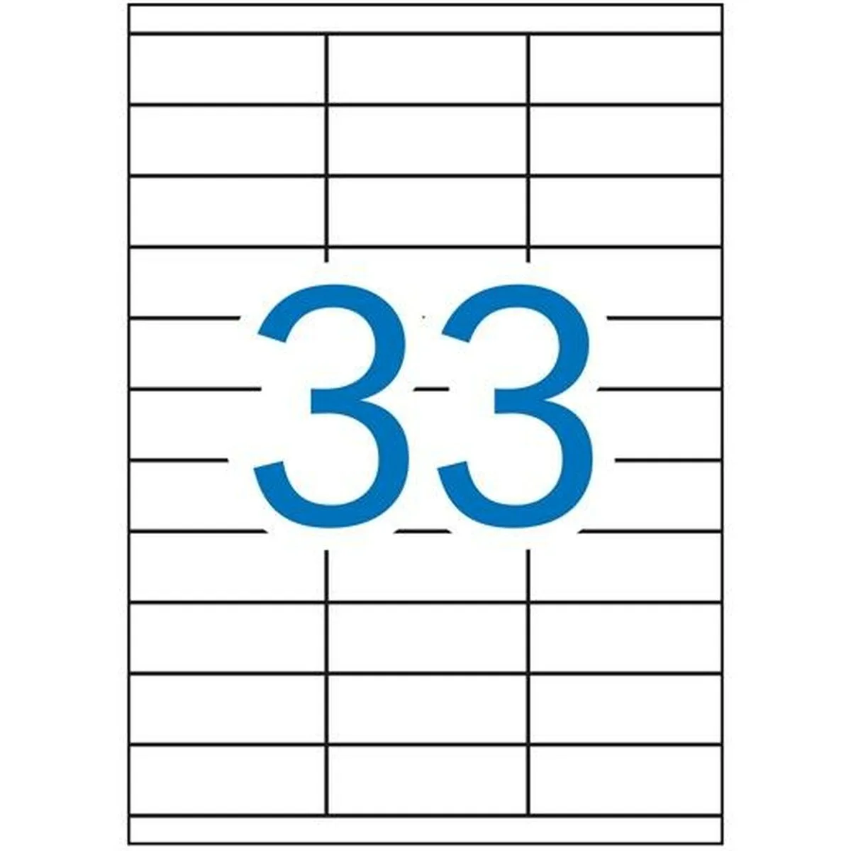 ETIQUETAS ADHESIVAS APLI 1270 BLANCO 100 HOJAS 70 X 25,4 MM