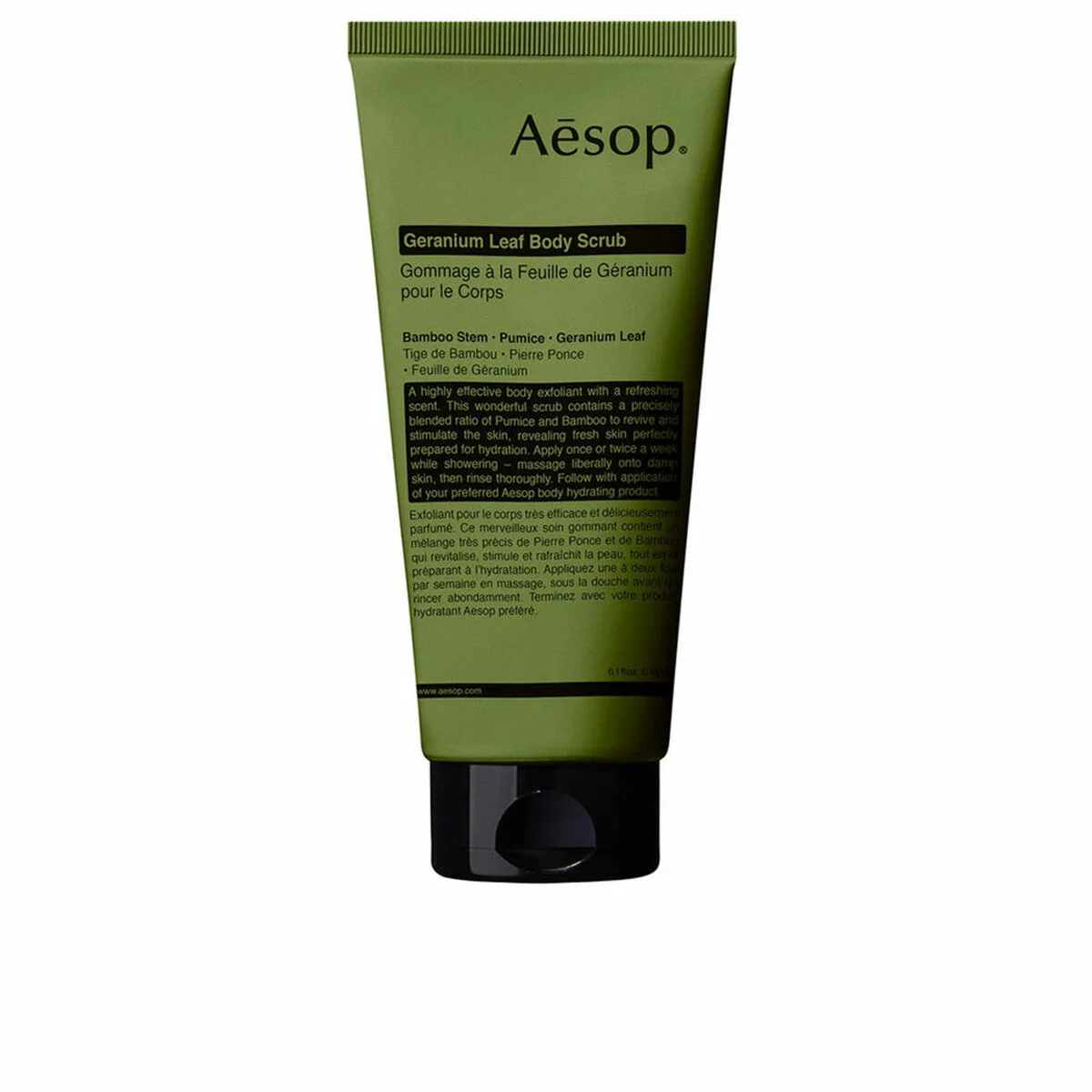 EXFOLIANTE CORPORAL AESOP GERANIUM LEAF 180 ML