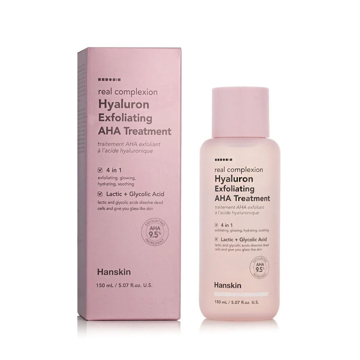 EXFOLIANTE FACIAL HANSKIN REAL COMPLEXION 150 ML