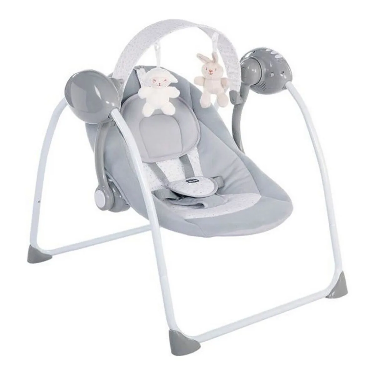 MECEDORA CHICCO RELAX & PLAY SWING GRIS BLANCO